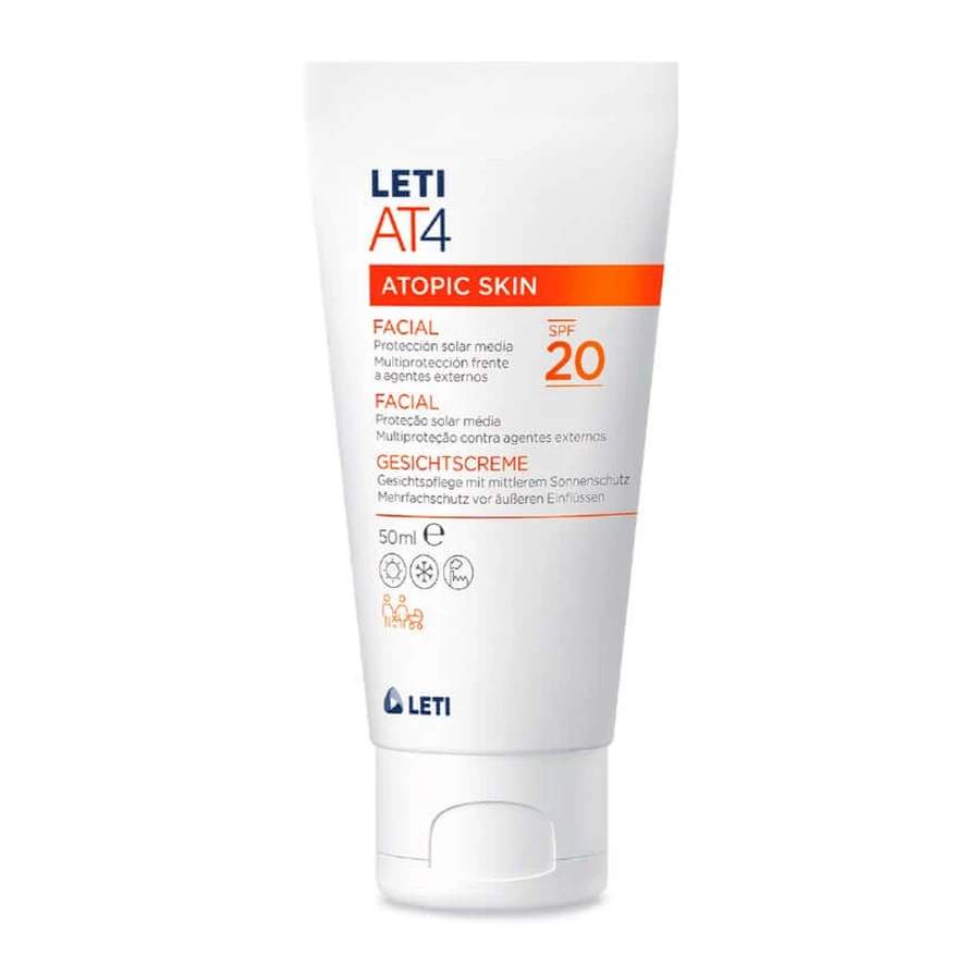 LETI AT4 Cremă de față SPF 20 50 ml