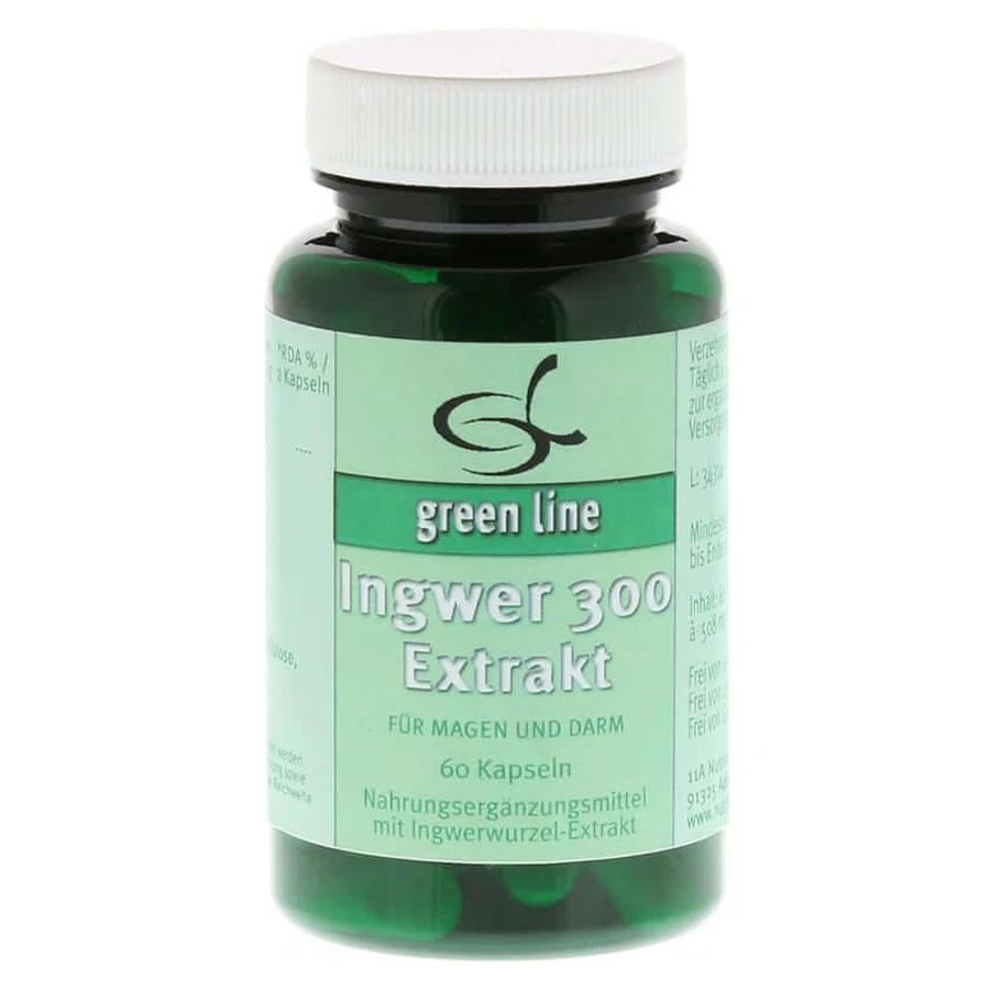 Ginger 300 Extract Capsules 60 Capsules