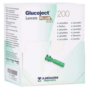 Lancettes Glucoject 200 pcs