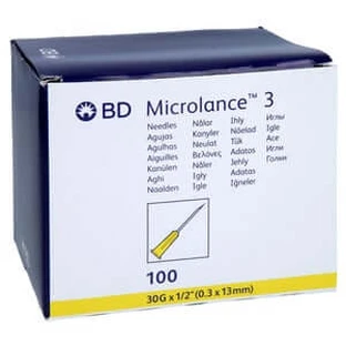 BD Microlance cannula 30 G 1/2 0.29x13 mm 100 pcs.