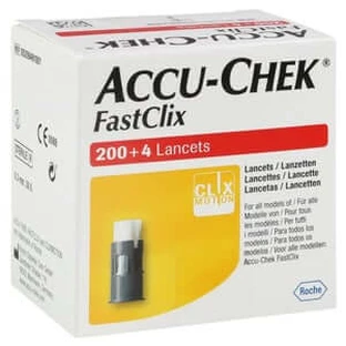 Accu-chek Fastclix lancets 204 pcs