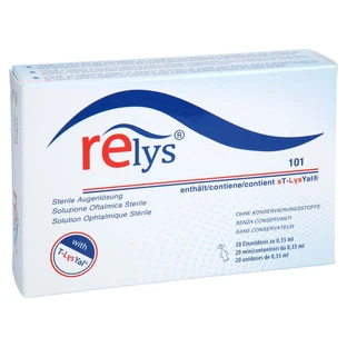 Relys eye drops single-use doses 20X0.35 ml