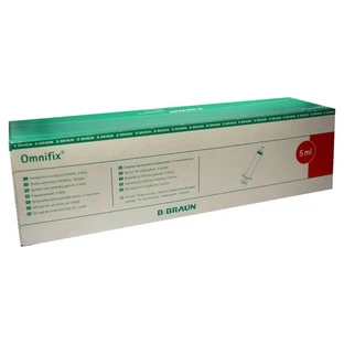 B. Braun Omnifix Seringue Luer Lock Solo 5 ml 100X5 ml