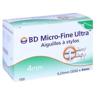 BD Micro-fine Ultra pennaalden 0,23x4 mm 100 stuks.