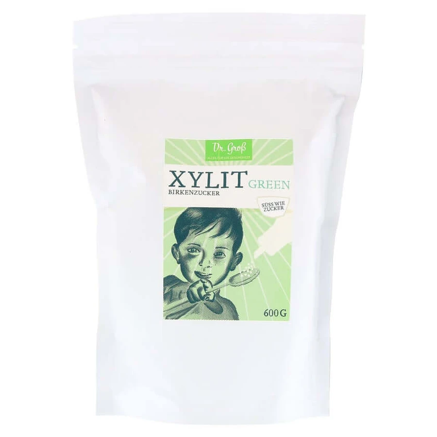 Xylit Green Birkenzucker Pulver 600 g