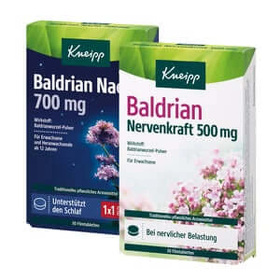Kneipp Valerian Night + Nerve Power Set 1 Set