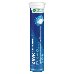 Alphega Zink+vitamine C bruistabletten 20 Capsules