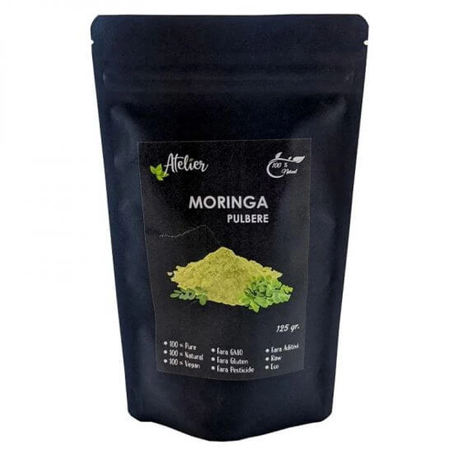 Moringa poeder, 125g, Sanoviva Farma