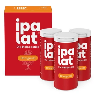 ipalat® The throat lozenge honey mild 120 St