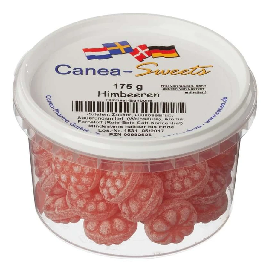 Bonbons à la framboise Canea-Sweets 175 g