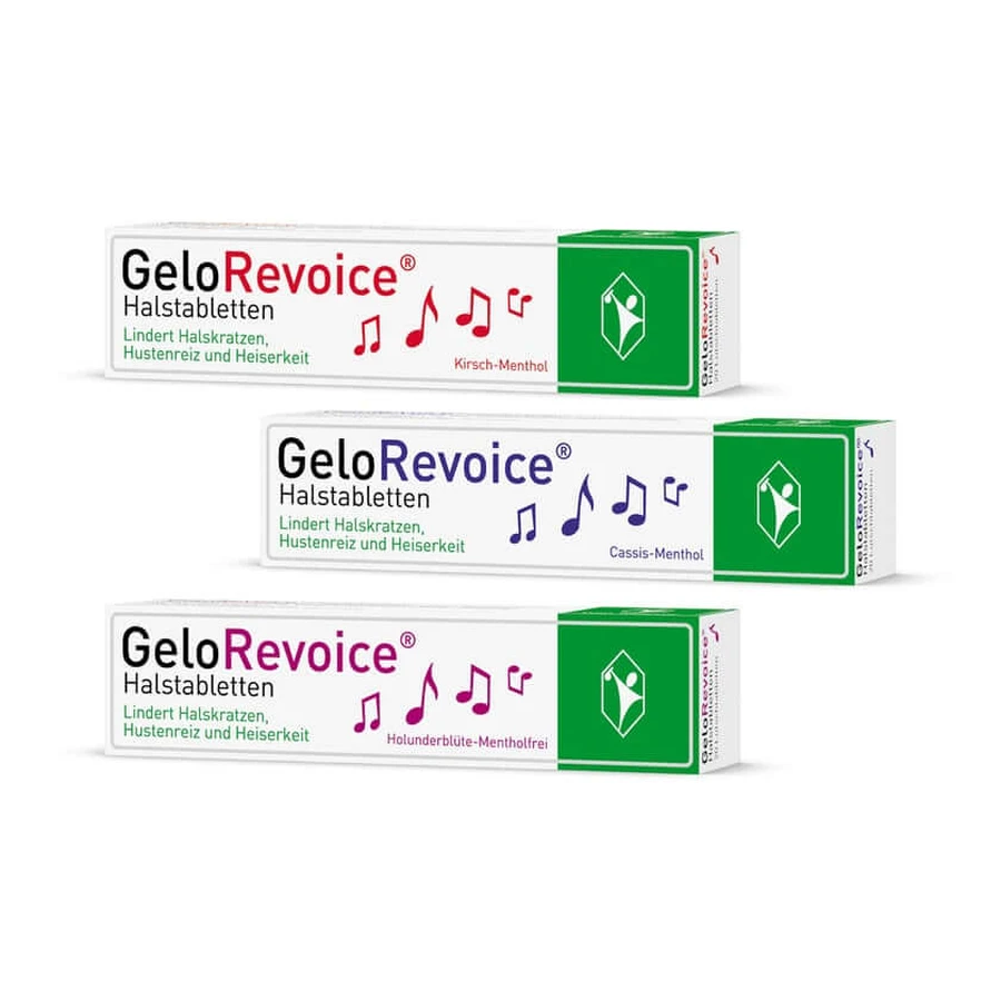 GeloRevoice Cherry + Cassis + Elderberry 1 set