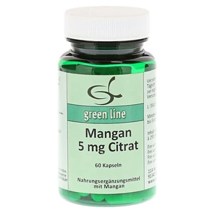 Mangaan 5 mg citraat capsules 60 Capsules