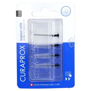 Curaprox Cps 508 Interdentaal Implantaat 1,7 - 8,5 Mm 4 stuks.
