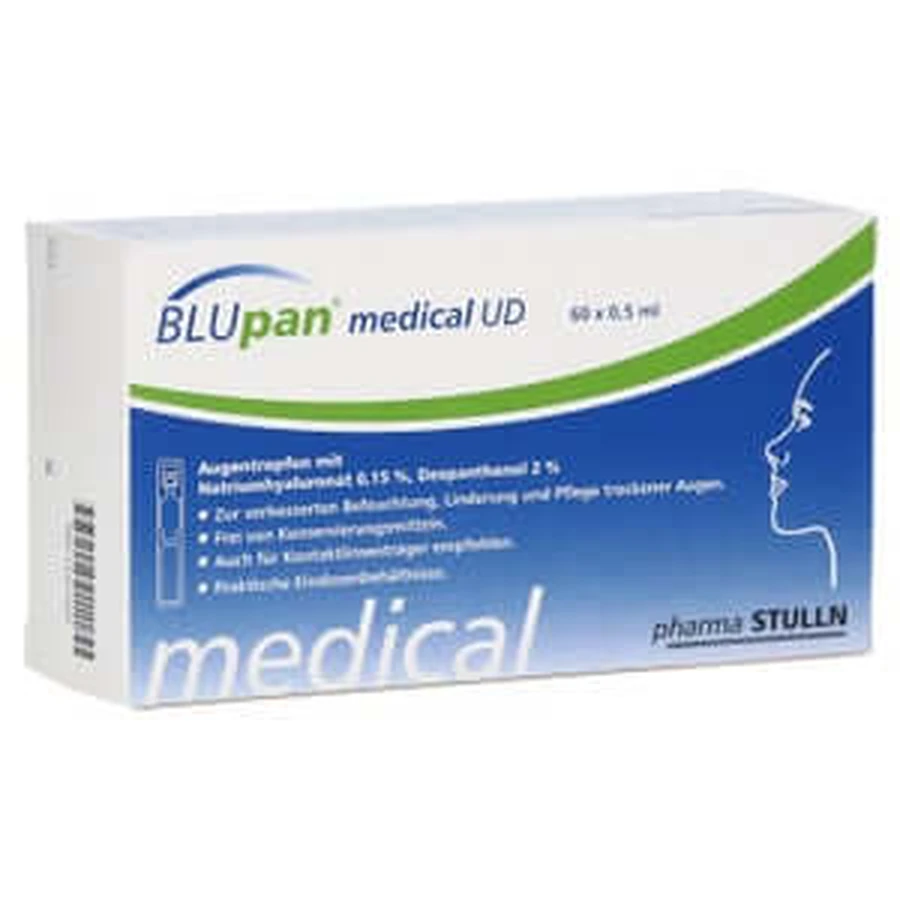 Blupan Medical UD oogdruppels 60X0,5 ml