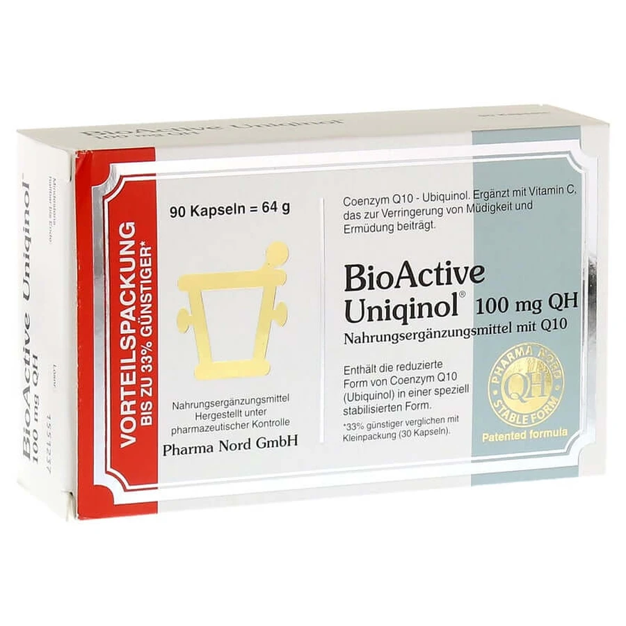 BIO Active Uniqinol 100 mg QH Pharma Nor 90 St