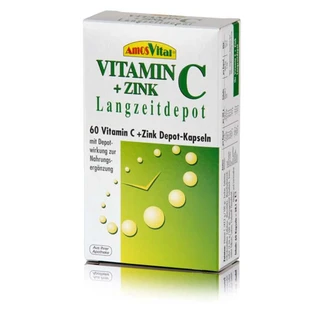 Vitamine C+zinc Depot Capsules 60 Capsules