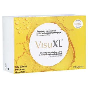 Visuxl oogdruppels enkelvoudige dosis 30X0,33 ml