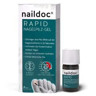 naildoc RAPID gel para el tratamiento de hongos en las uñas 5 ml