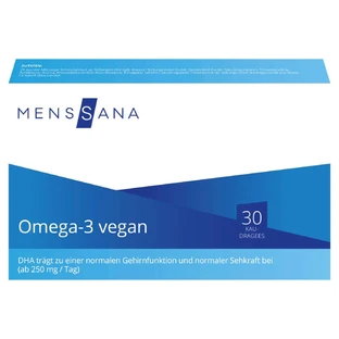 Omega-3 Vegan kauwtabletten MensSana 30 stuks.