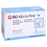 BD Micro-fine+ pennaalden 0,25x8 mm 31 G 100 st.