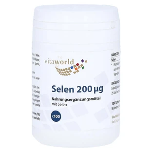 Selenium 200 µg Tablets 100 St