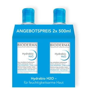 BIODERMA Hydrabio H2O Agua Micelar Duopack 2x500 ml 2X500 ml
