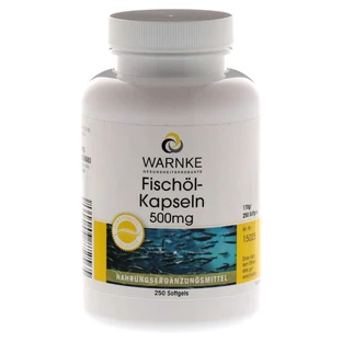 Fish oil capsules 500 mg 250 pcs