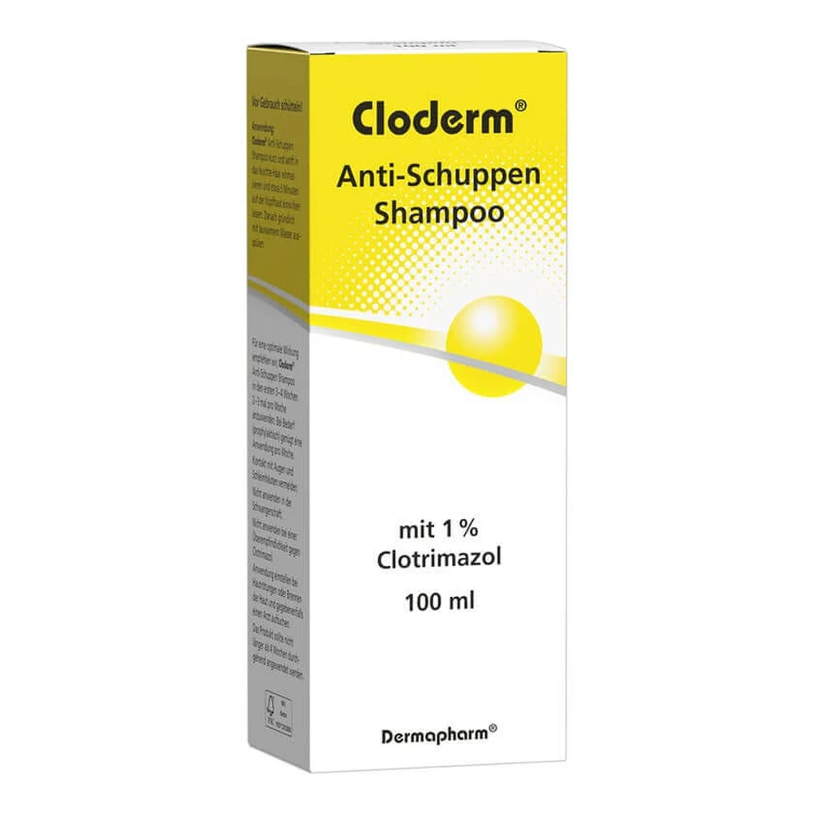 Cloderm shampooing anti-pelliculaire 100 ml