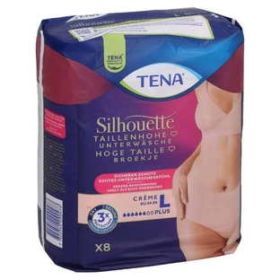 Tena Silhouette Plus Creme L Inkontinenz Pants 2X8 St