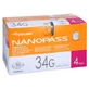 Nanopass 34 Pen Cannula 34 G 0.18x4 mm 100 pcs.