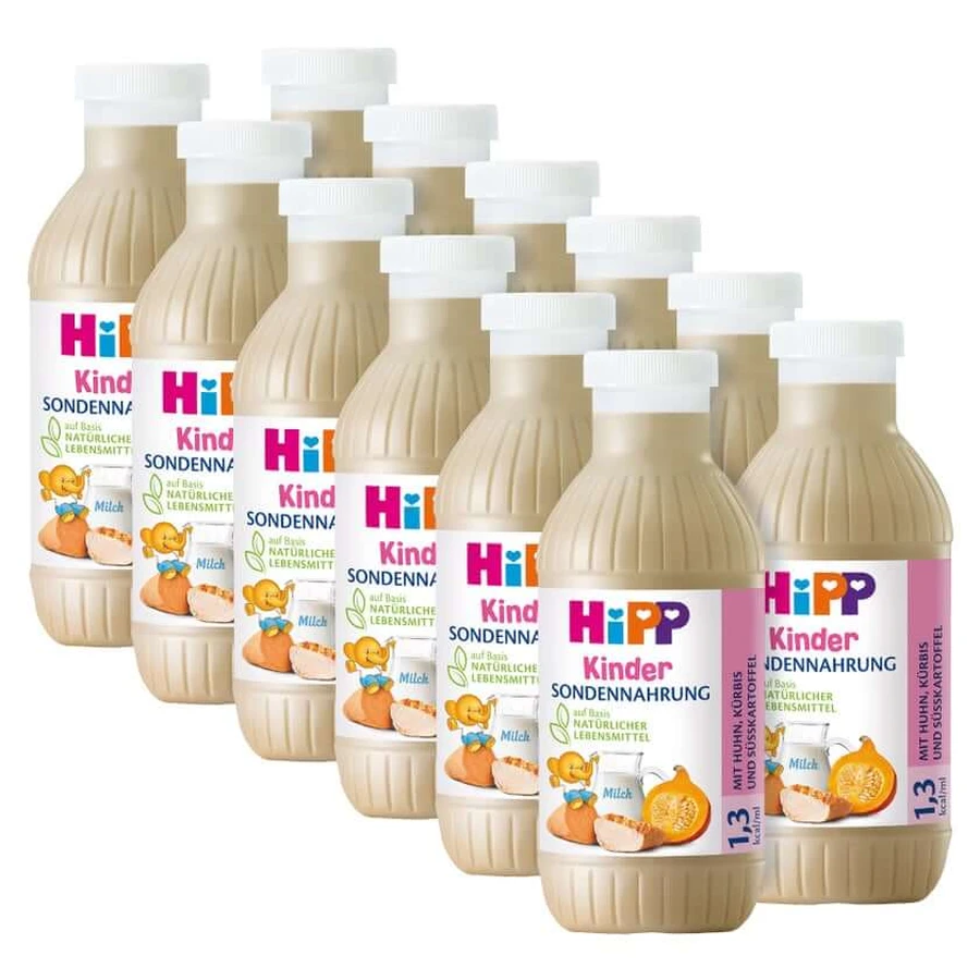 HIPP Sondennahrung Huhn Kürbis & Süßkart 12X500 ml
