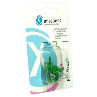Miradent interdental brushes Pic-Brush replacement brushes medium green 12 pcs.