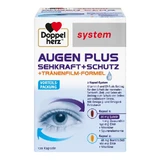 Sistema Doble Corazón Ojos Plus Fórmula Vista + Protección + Película Lagrimal 120 Cápsulas
