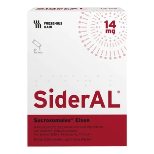 SiderAL Eisen 14mg Cola 30 St