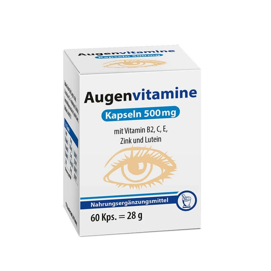 Oogvitaminen plus luteïne 60 St