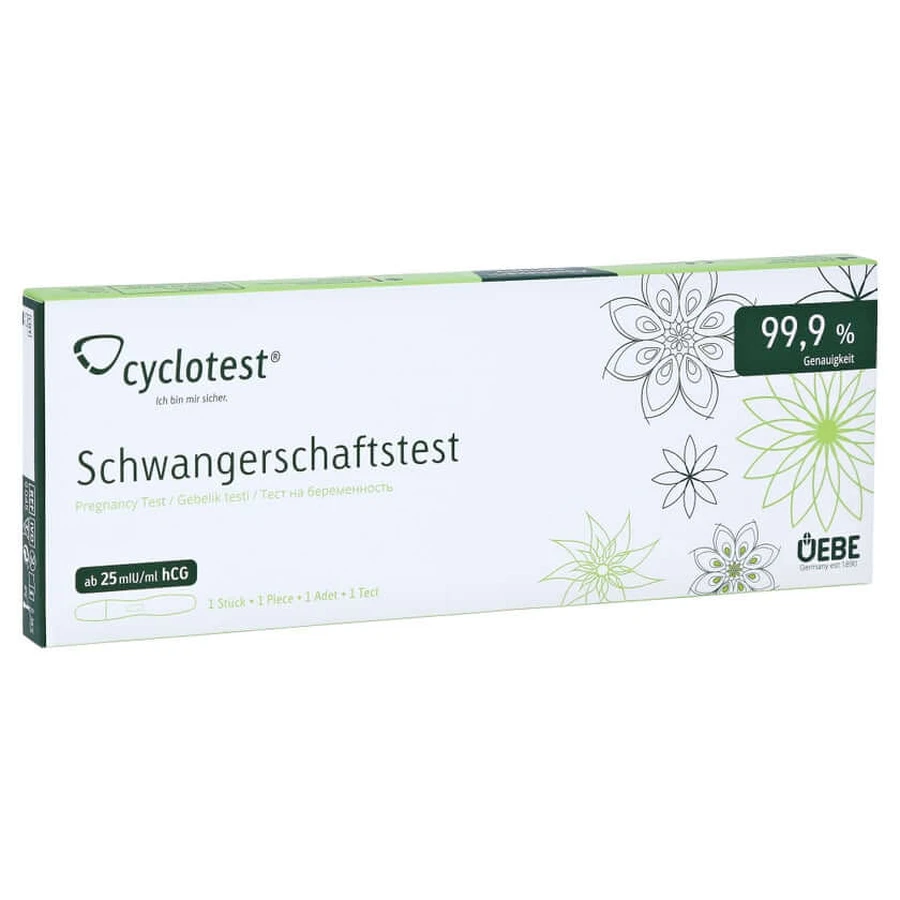 Cyclotest Schwangerschaftstest 25 mlU/ml 1 St