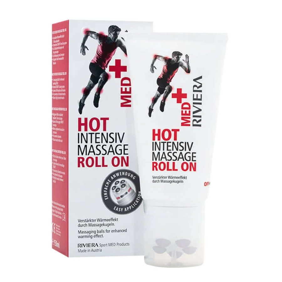 Med+ Hete, Intensieve Massage Roll-On 150 ml
