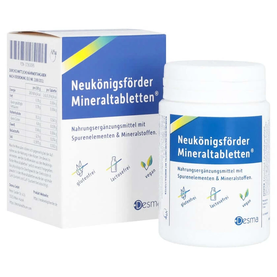 Neukönigsförder Comprimidos Minerales 200 St