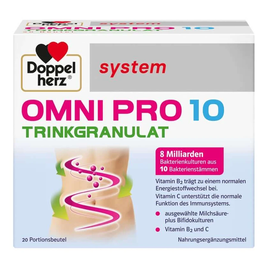 Double Heart Omni Pro 10 Systeem Drinkkorrels 20 Capsules