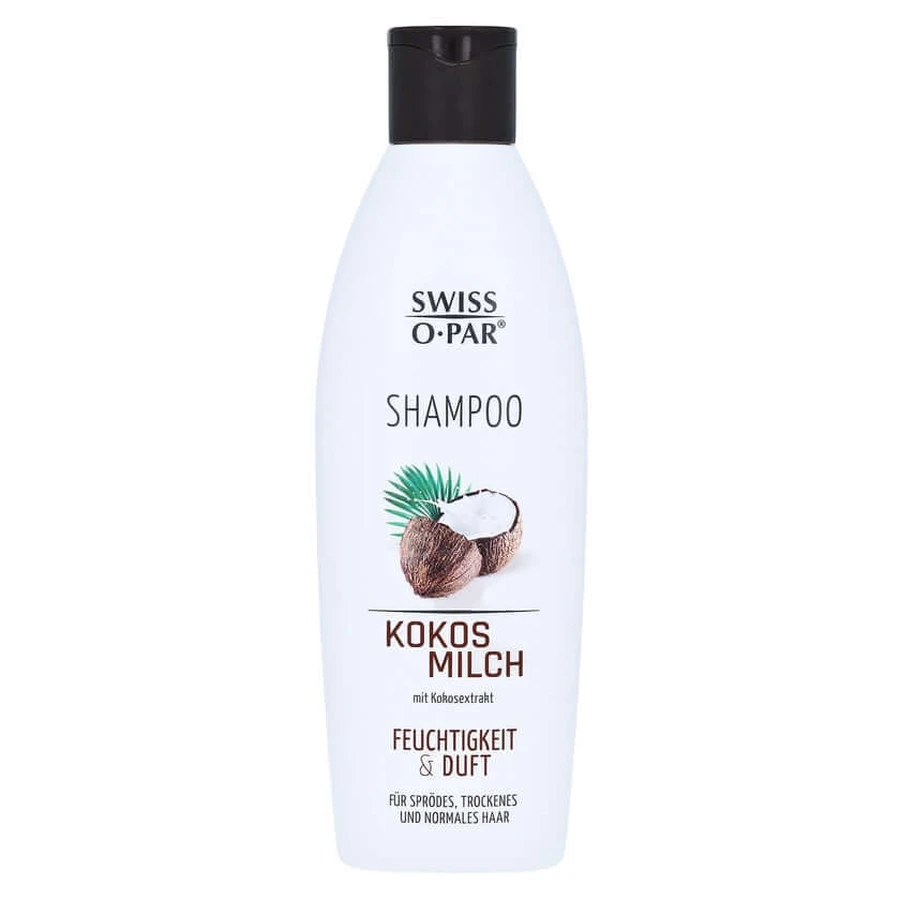 Șampon cu lapte de nucă de cocos Swiss O-Par 250 ml