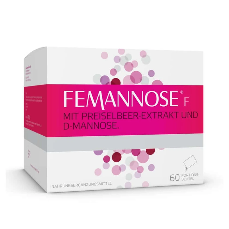 Femannose F korrels sachets 60 stuks.