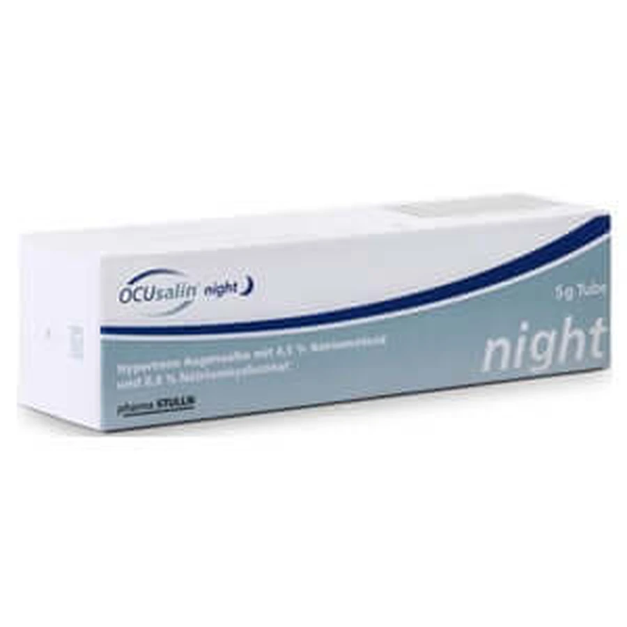 Ocusalin Night Hypertone Eye Ointment 5 g