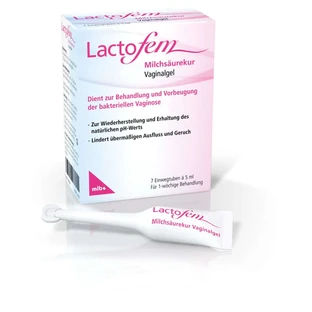 Lactofem Gel vaginal à base d'acide lactique 7X5 ml