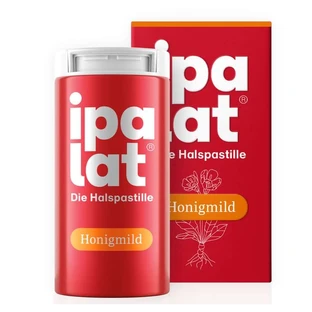 ipalat® La pastilla para la garganta miel suave 40 uds.