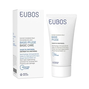 EUBOS BASIS PFLEGE SALBE 5% PANTHENOL 75 ml