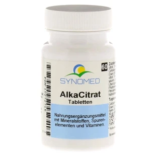 Alkacitraat tabletten 60 St