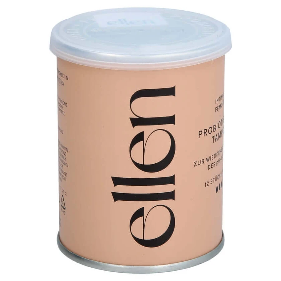 Ellen Probiotischer Tampon mittel 12 St