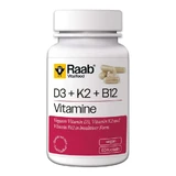 Raab Vitalfood Vitamine D3 K2 B12 Capsules 60 Capsules