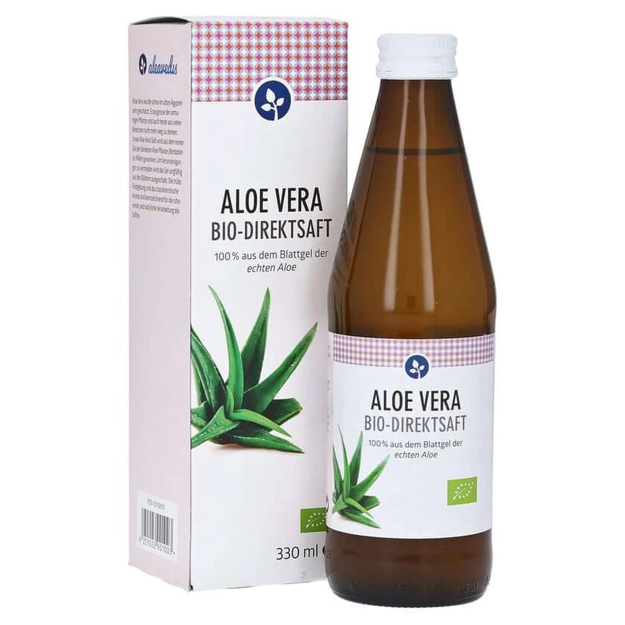 ALOE VERA SAFT 100% bio jus direct 330 ml