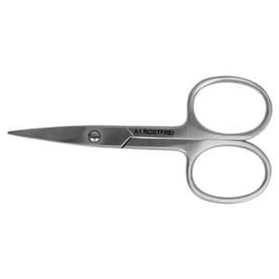 Tijera para uñas 9 cm recta inoxidable 1 ud.